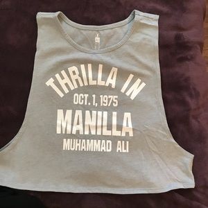 Crop cropped tank - size Medium